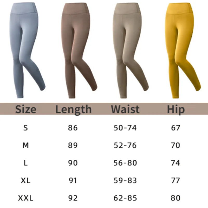 High Waist Slim Yoga Leggings for Women Fitness Running