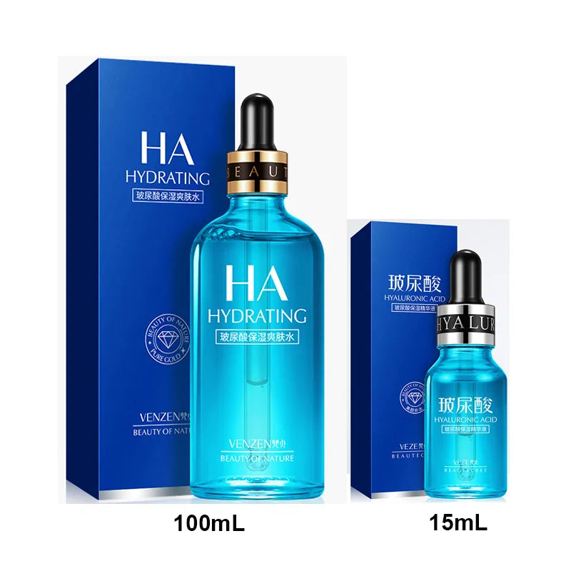 Hyaluronic Harmony - 100ml Face Serum Trio: Moisturizer