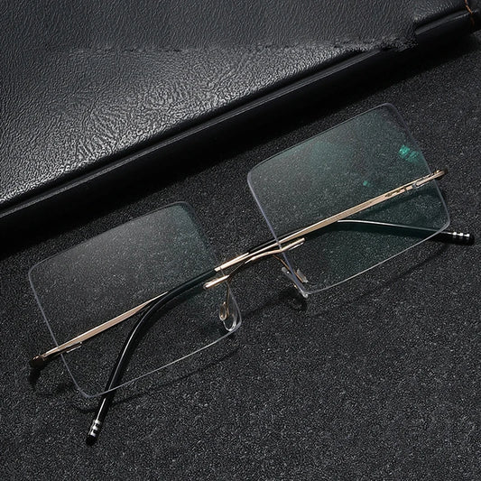 Rimless High-Definition Snooker, Pool, Billiards Titanium Glasses