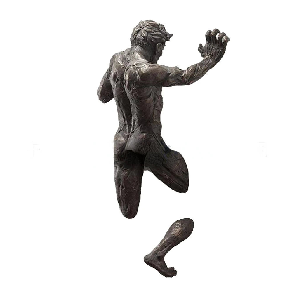 Elevate Your Living and Office Space with Modern Wall Man Sculpture