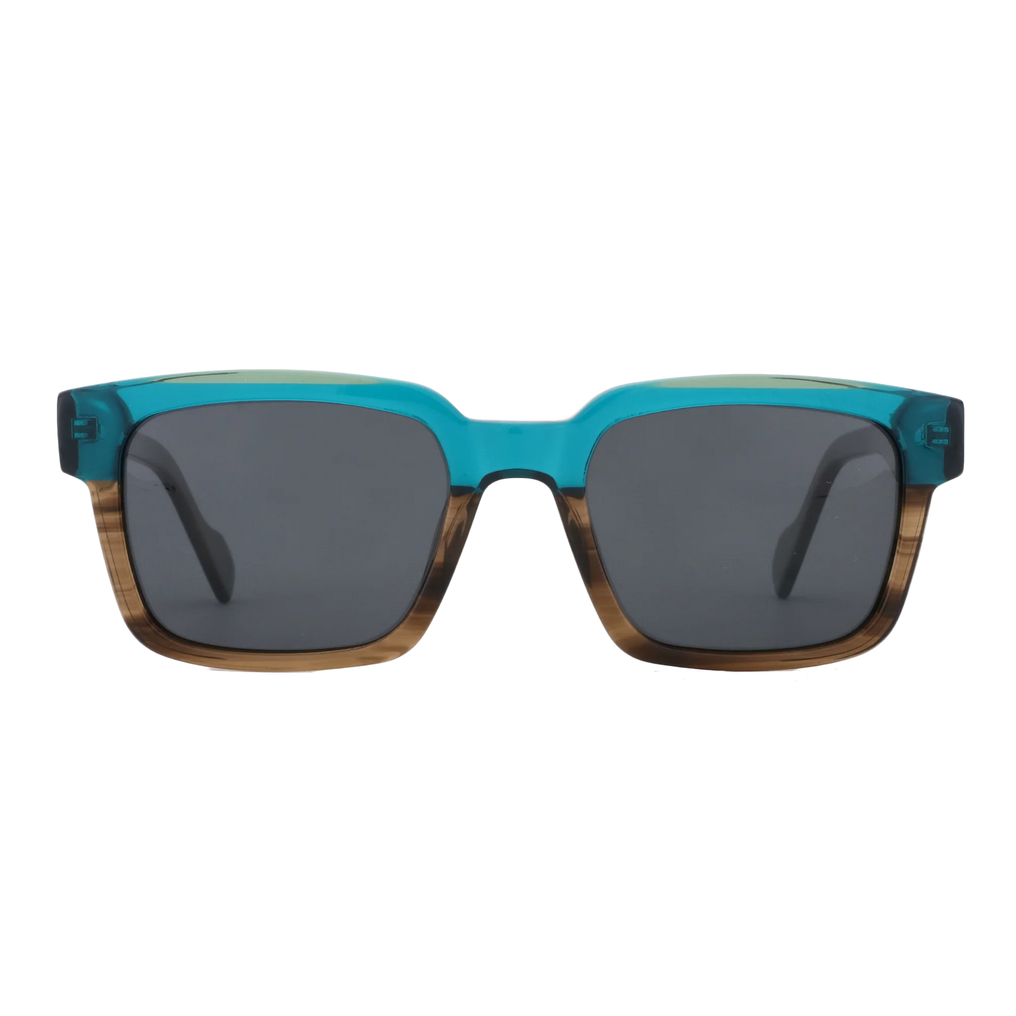 ZENOTTIC Trend Square Polarized Sunglasses Handmade Acetate Shades