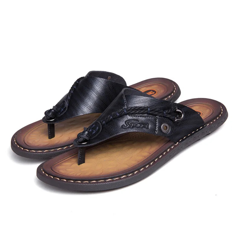 Handmade Leather Flip-flop Sandals