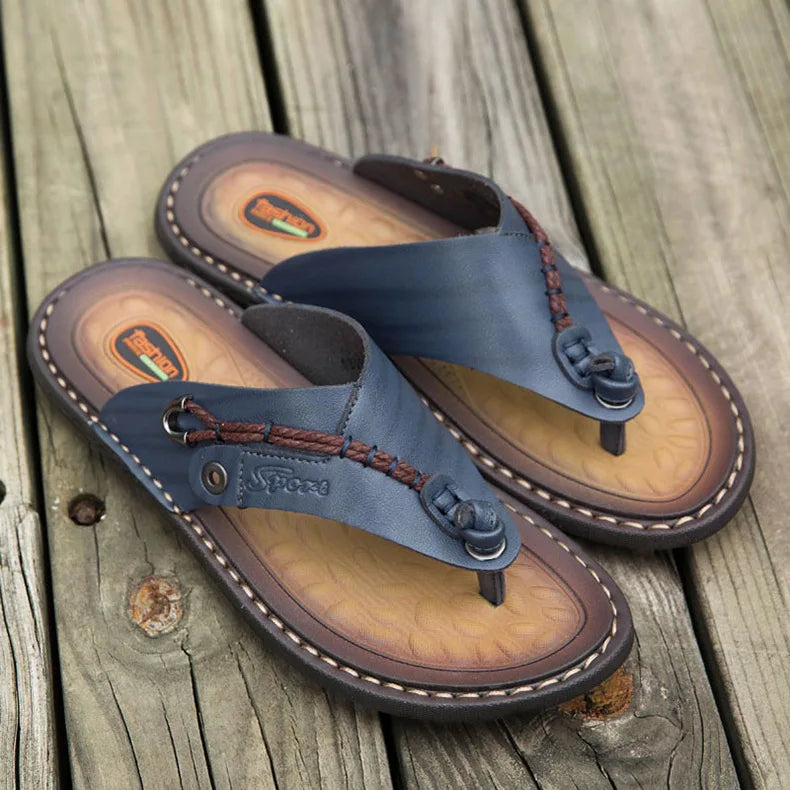 Handmade Leather Flip-flop Sandals