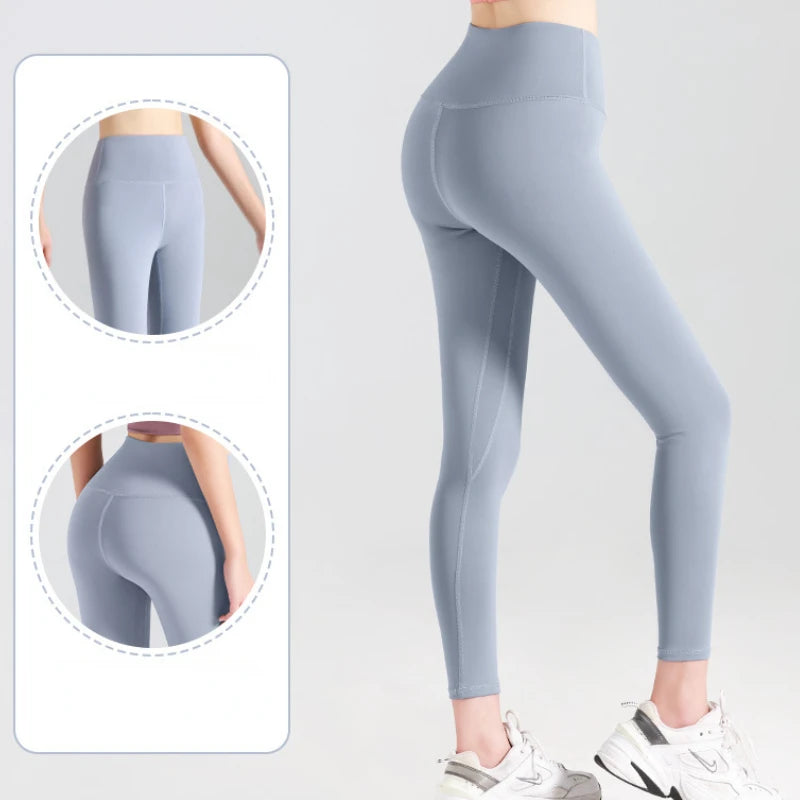 High Waist Slim Yoga Leggings for Women Fitness Running