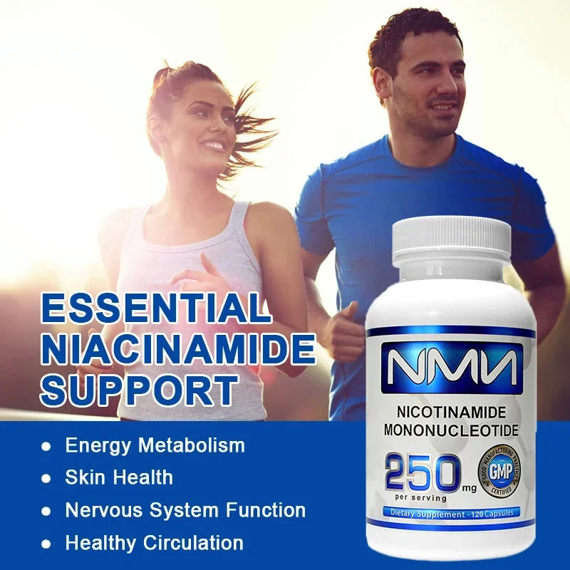 NMN Supplement - Fast-Absorbing Nicotinamide Mononucleotide for Energy, Skin Health, & Anti-Aging