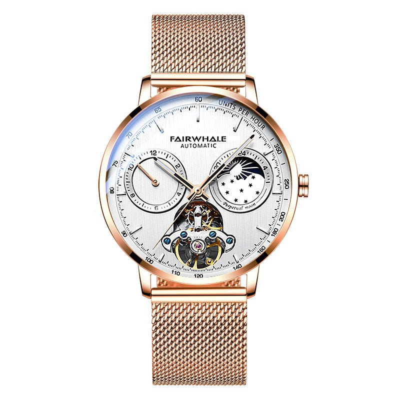 Fairwhale Automatic Mechanical Men's Watch: Stylish Timepiece with 316L Stainless Steel Case