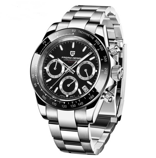 Men's Quartz Watch with Steel Band