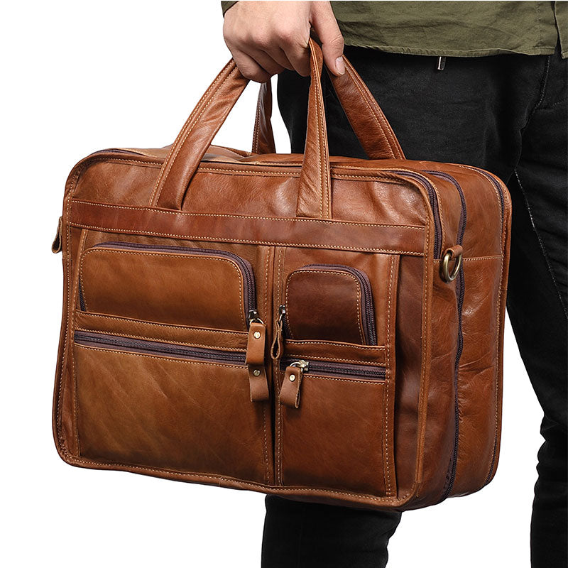 Men's Leather Business bag