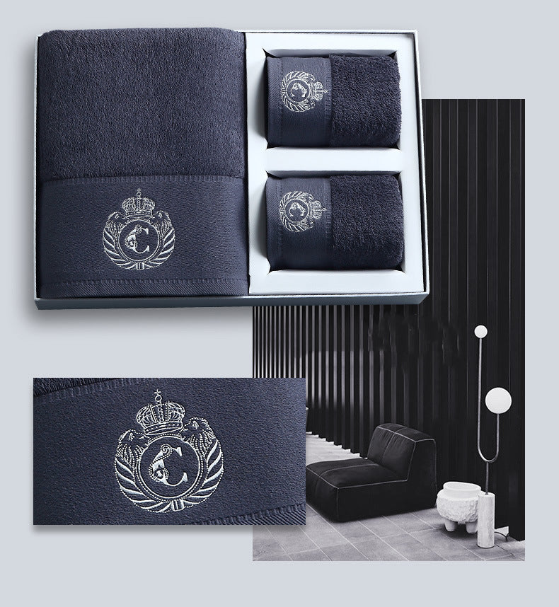 Get Luxurious with Three-Piece Hotel Bath Towel Set