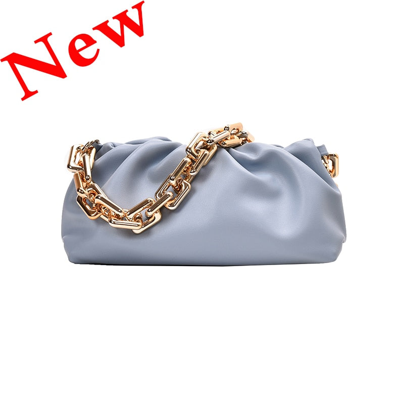 Cloud bag, Soft Leather Hobos Bag, Single Shoulder Purse, Crossbody Bag, Luxury Handbag And Purse Day Clutches