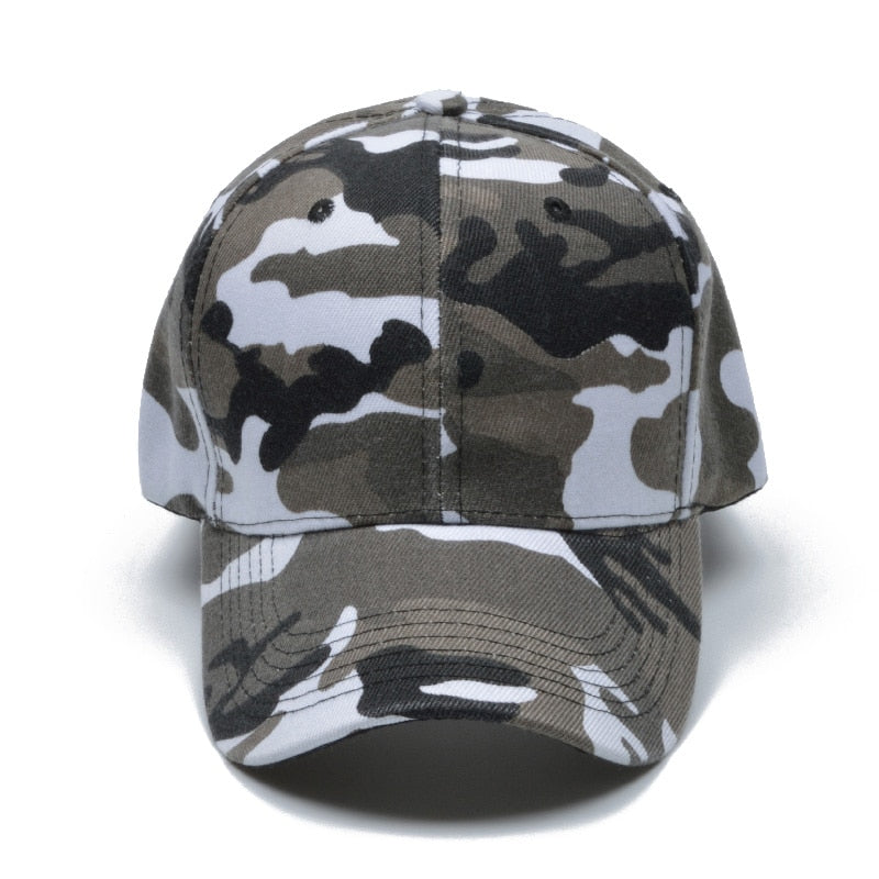 [NORTHWOOD] Snow Camo Baseball Cap - High-Quality Tactical Snapback Hat