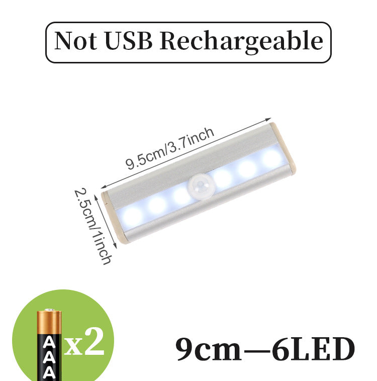 LED Sensor Light Bars in 6 Sizes - Perfect for Any Room!