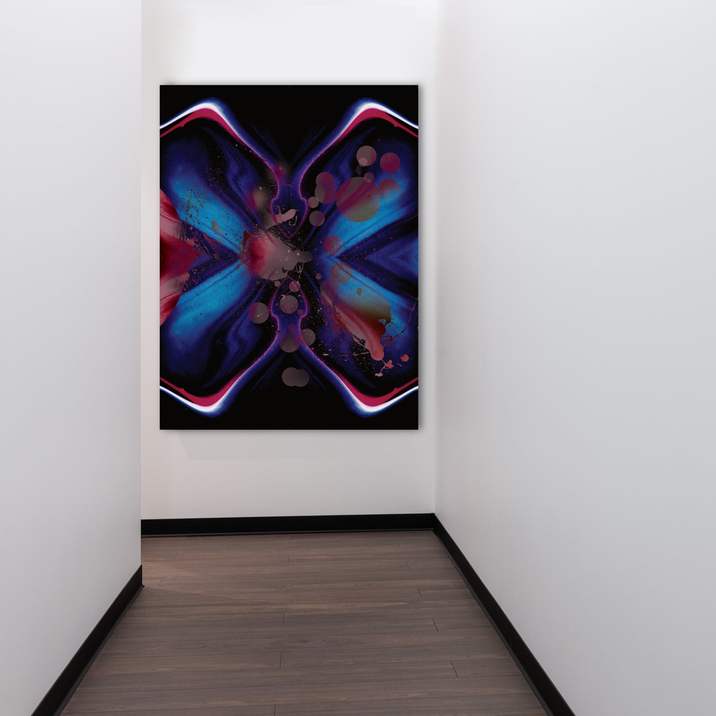 Elevate Your Space with "X" Limited Edition Metallic Wall Art by Dublin artist Emotional Alchemy