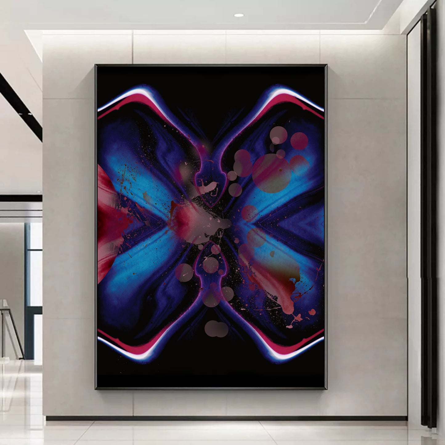 Elevate Your Space with "X" Limited Edition Metallic Wall Art by Dublin artist Emotional Alchemy