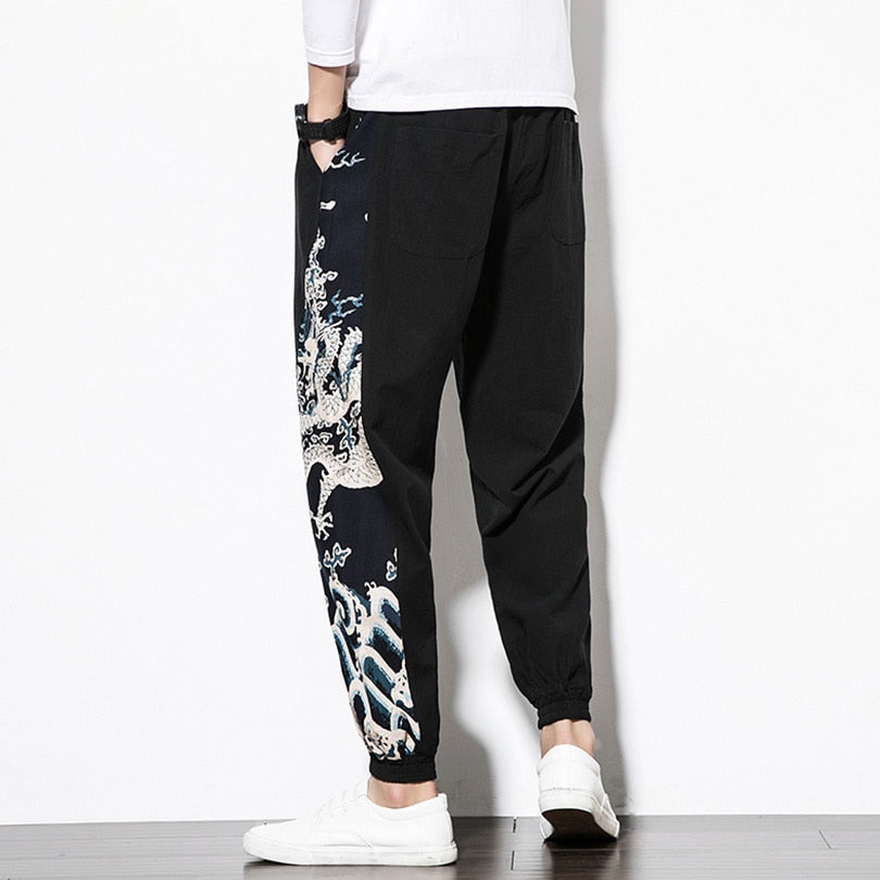 Dragon Harem Pants, Joggers, Sweatpants