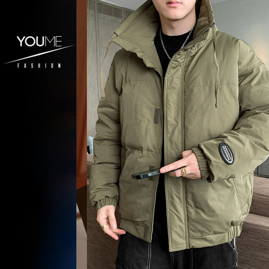 Winter Jacket, Warm Parka Padded Windbreaker Coat.