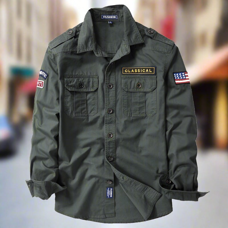 Military Casual Style Shirt 