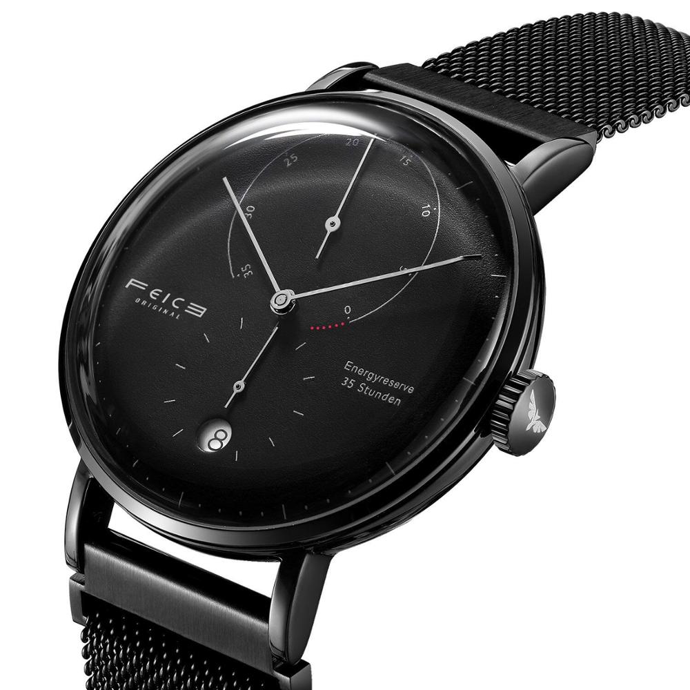 FEICE Men's Automatic Bauhaus Watch: Classic Timepiece for the Modern Man