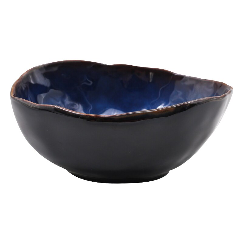 KINGLANG Dish. European porcelain deep bowl, creative tableware for noodles