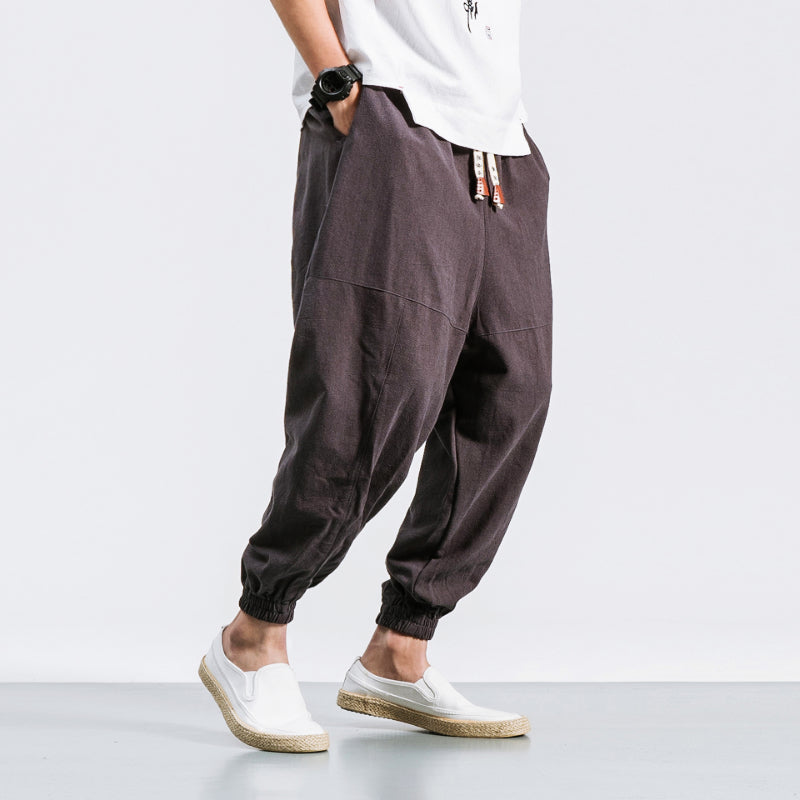 Made from a piece of high-quality and breathable fabric, they are loose and casual, making them ideal for anyone who wants to feel relaxed and comfortable. With a variety of colors to choose from, these pants will match anyone's personal style.