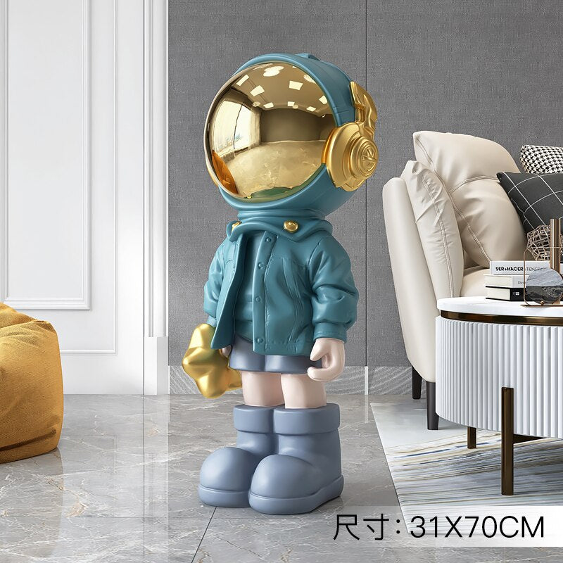 Modern Art / Home Decor Resin Crafts Astronaut Ornament Living Room Decoration