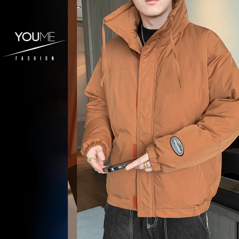 Winter Jacket, Warm Parka Padded Windbreaker Coat.