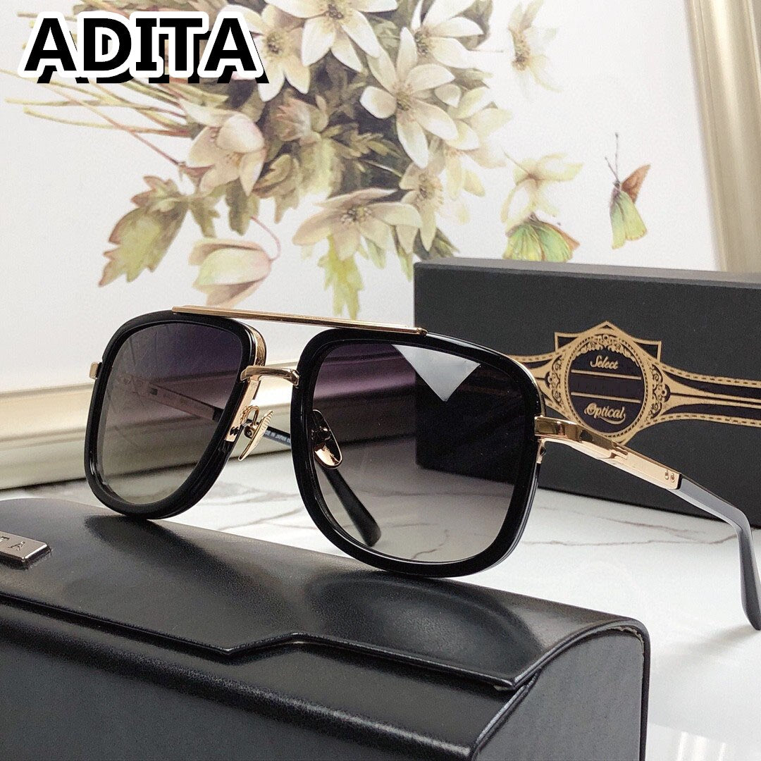 ADITA MACH ONE DRX-20300: Titanium Aviator Style Sunglasses for Men and Women