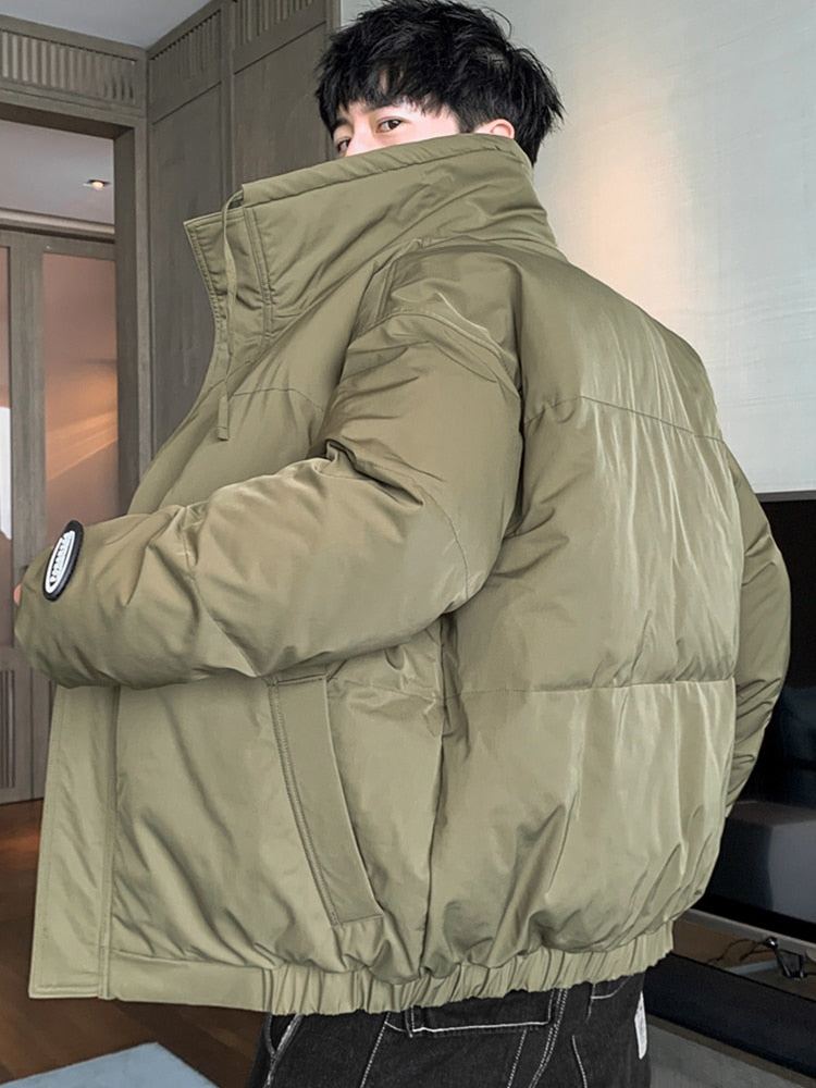 Winter Jacket, Warm Parka Padded Windbreaker Coat.