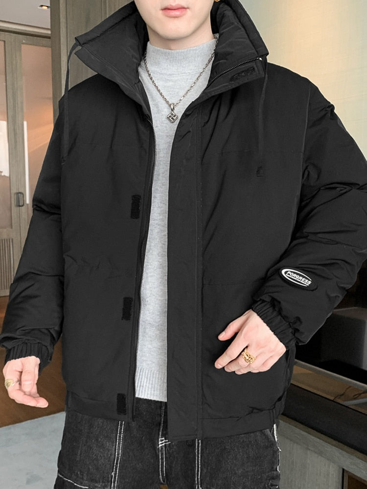 Winter Jacket, Warm Parka Padded Windbreaker Coat.