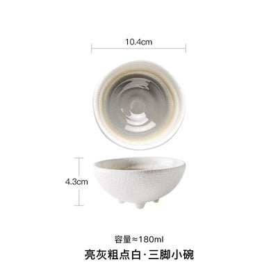 FANCITY Japanese Ramen Bowl Ceramic Single Noodle Bowl Household Salad Bowl large Bowl Creative Special Restaurant Tableware