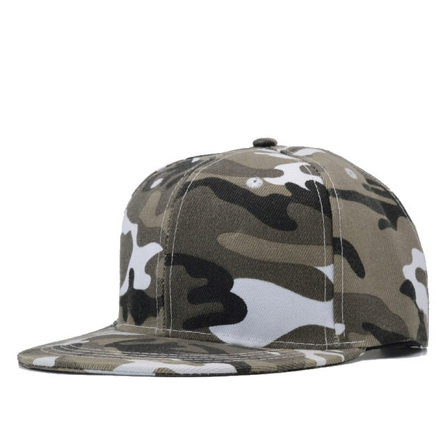 [NORTHWOOD] Snow Camo Baseball Cap - High-Quality Tactical Snapback Hat