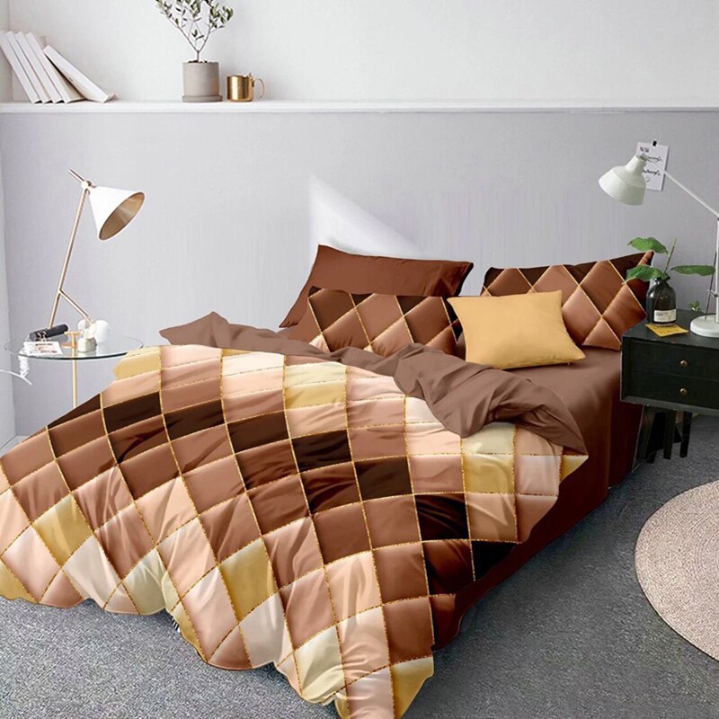 Diamond Comforter Duvet Set