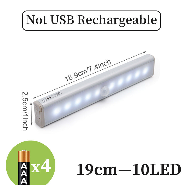 LED Sensor Light Bars in 6 Sizes - Perfect for Any Room!